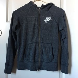 Zip-up Nike hoodie